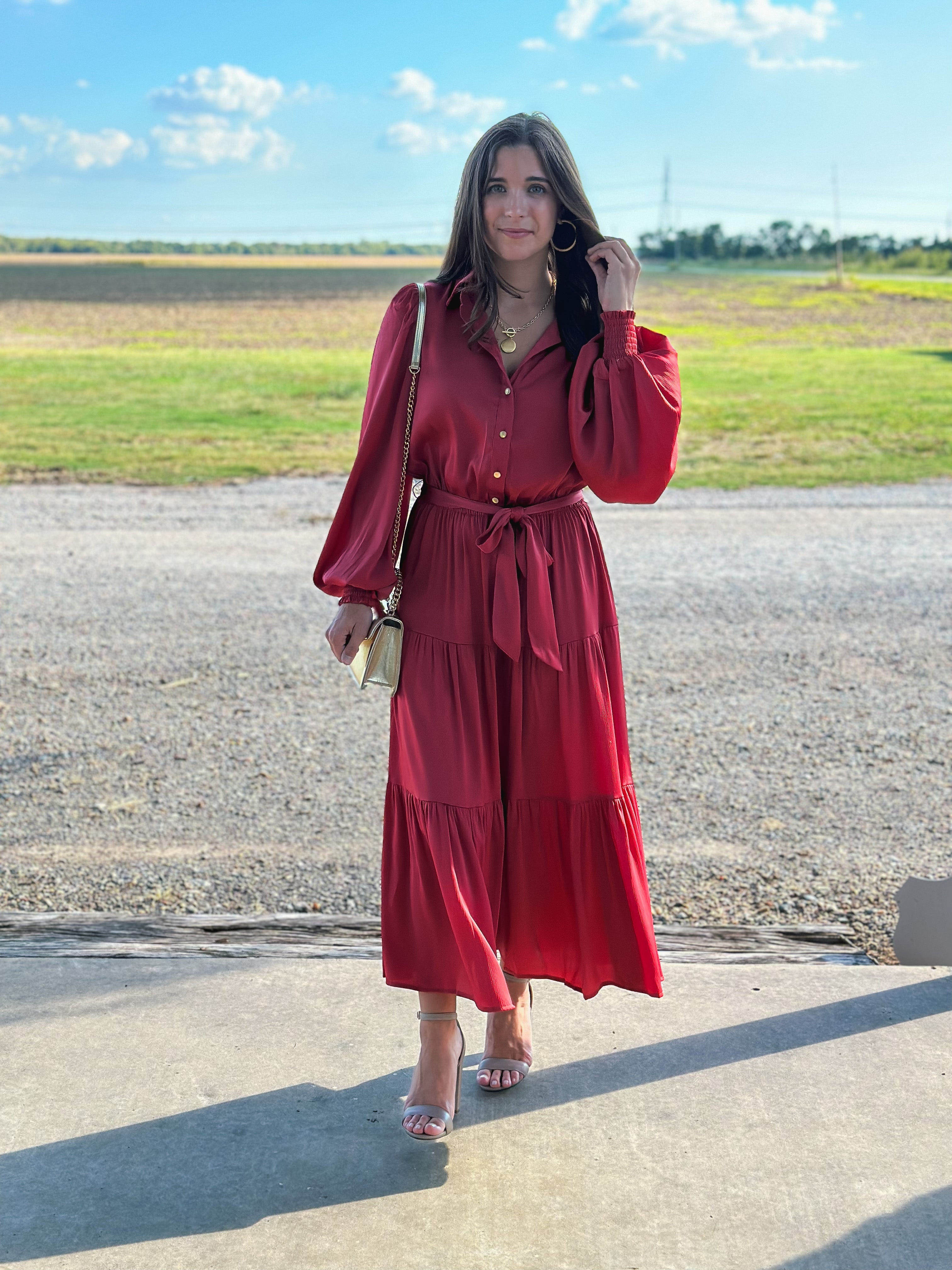 JS Boutique Red Dress